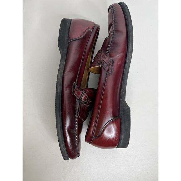 Sebago Brown Leather Tassel Loafers Men's Size 16D - Picture 4 of 10